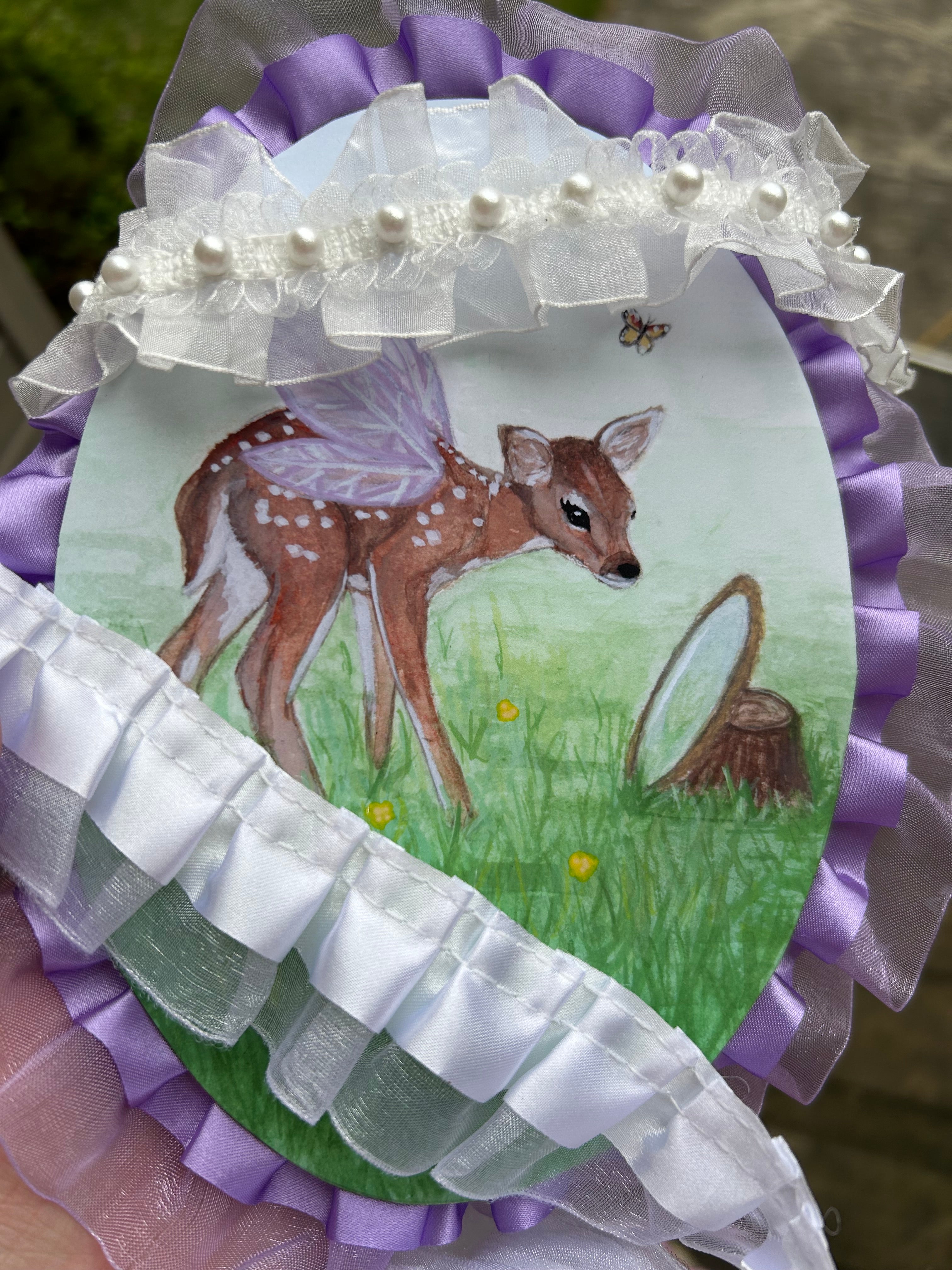 Deer Pretty Enchanted Art Print 5x7