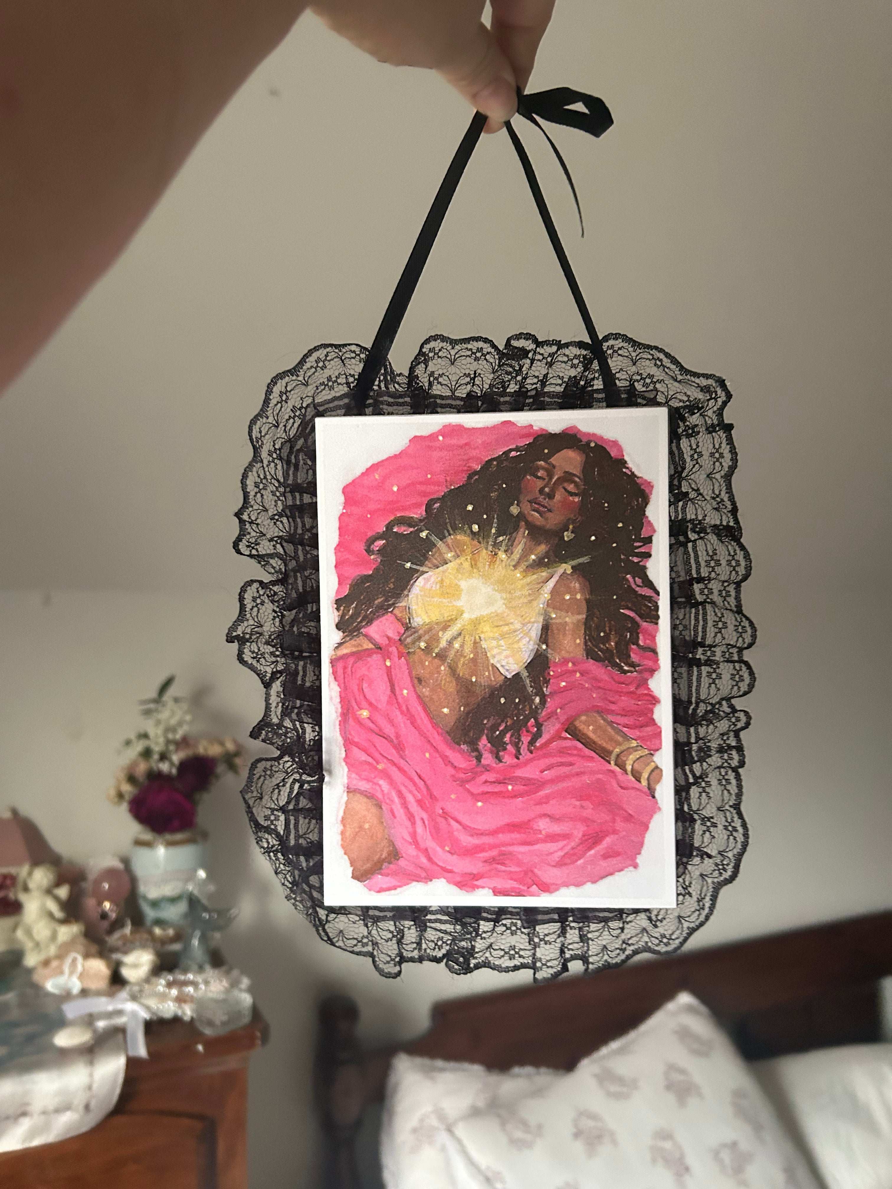 Heart Alignment Enchanted Art Print 5x7